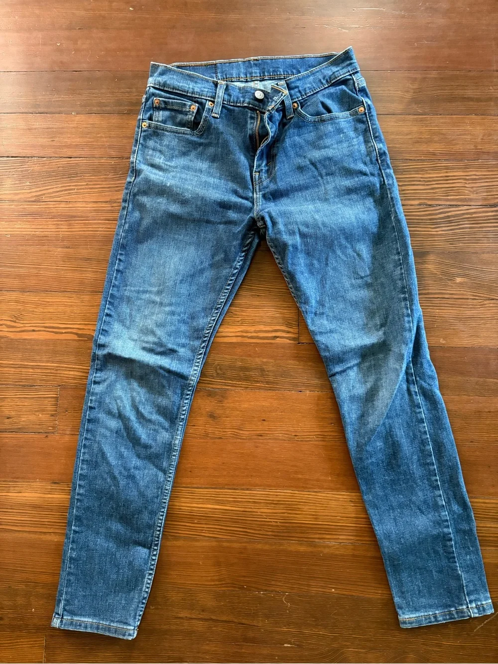 Levi's Men's Slim Jeans in Blue Denim
